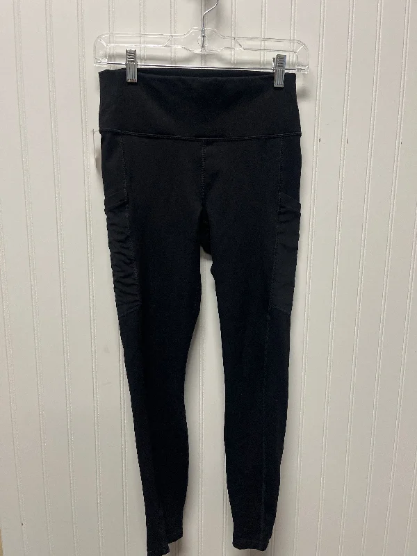 Athletic Leggings By Fabletics In Black, Size: M