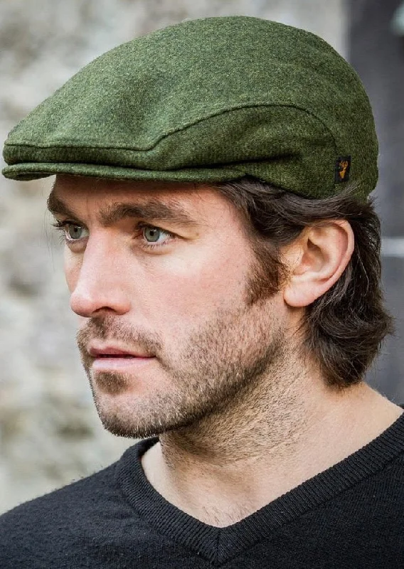 Mucros Wool Trinity Cap | Green