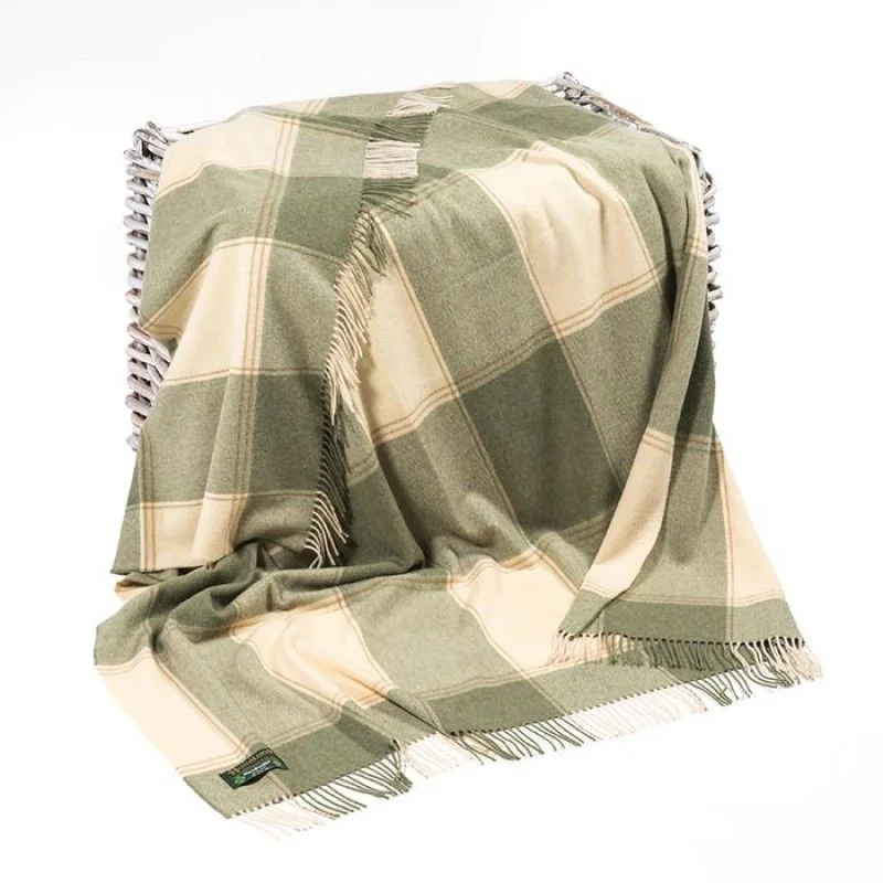 Lambswool Irish Blanket John Hanly