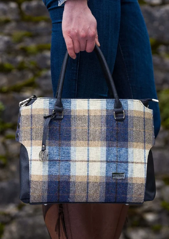 Mucros Emily bag | Blue Check