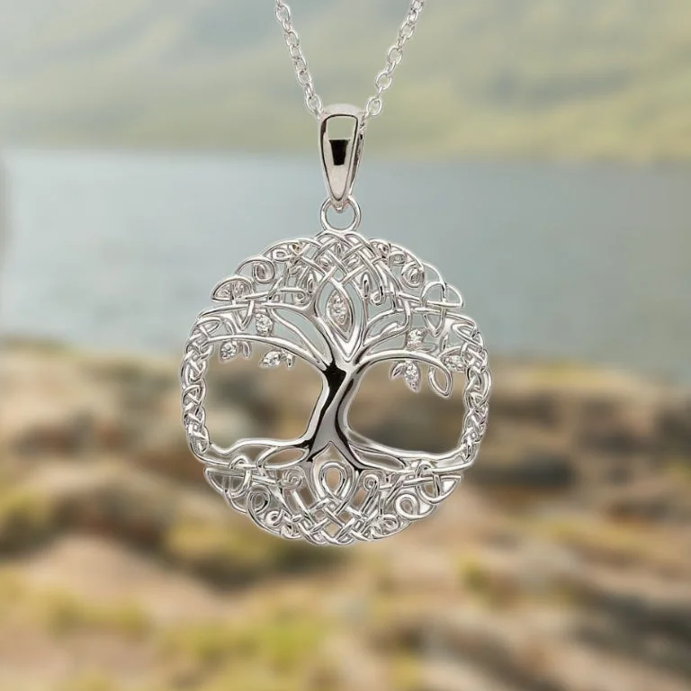 Sterling Silver Tree of Life Necklace